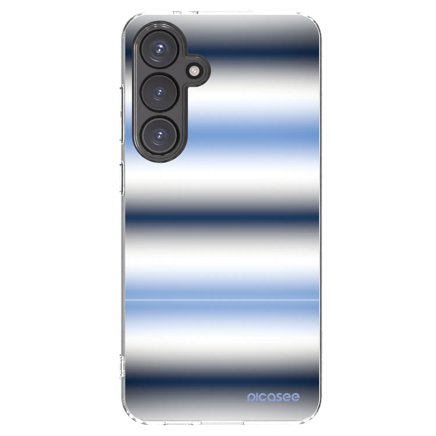 Picasee husă transparentă din silicon pentru Samsung Galaxy S24 FE S721B - Static Lines