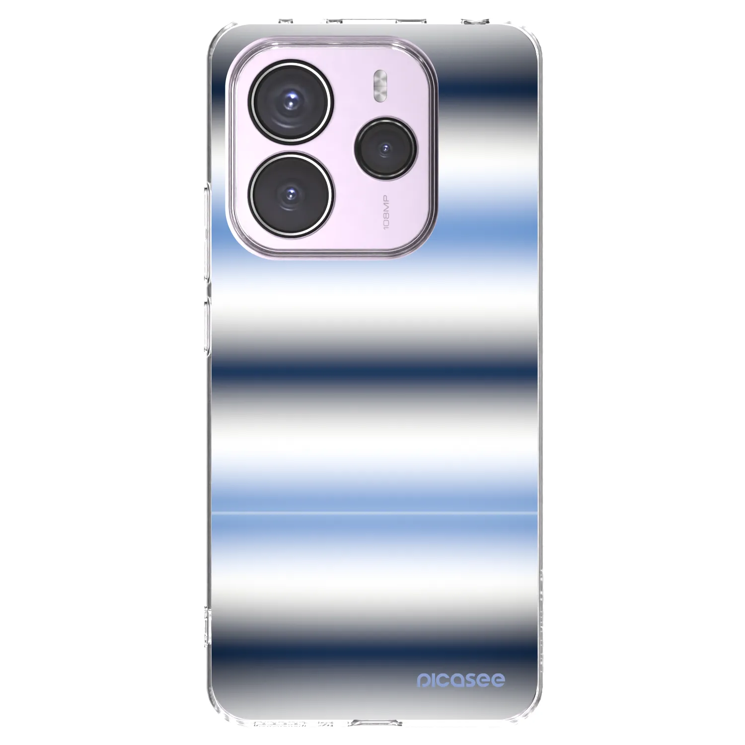 Picasee husă transparentă din silicon pentru Xiaomi Redmi Note 14 5G - Static Lines