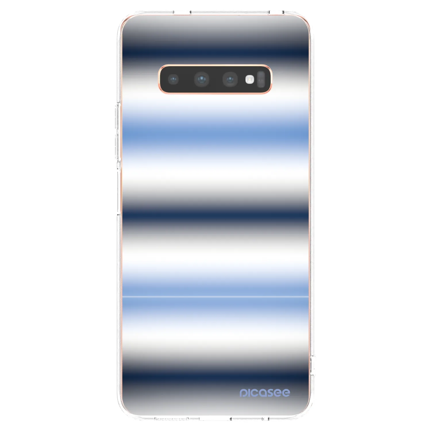Picasee husă transparentă din silicon pentru Samsung Galaxy S10 Plus G975 - Static Lines