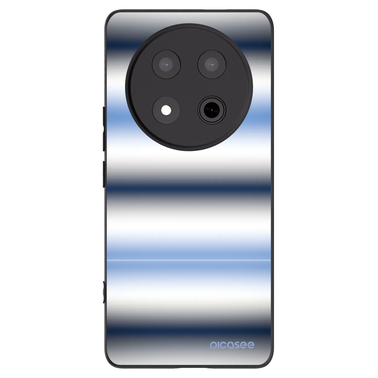 Picasee husă neagră din silicon pentru Honor Magic7 Lite 5G - Static Lines