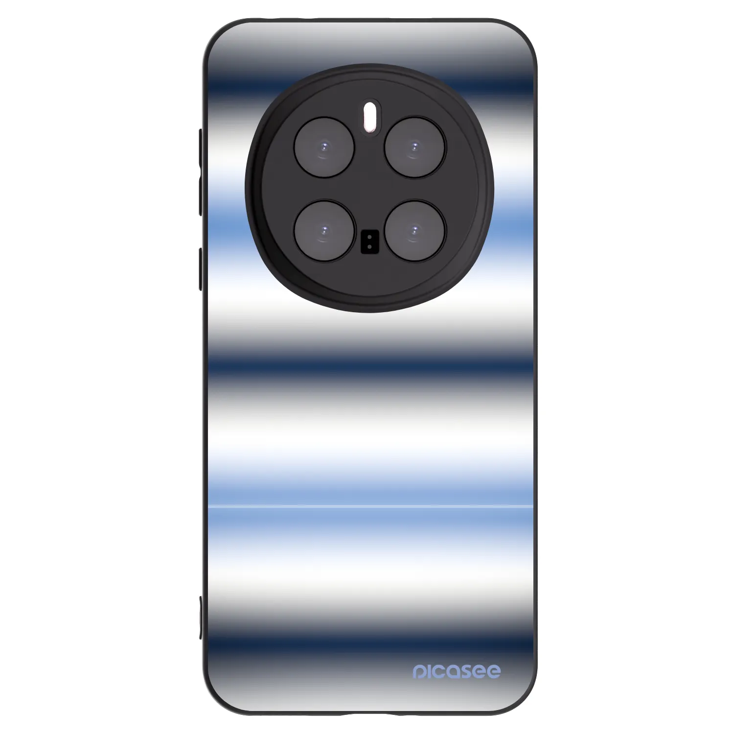 Picasee husă neagră din silicon pentru Honor Magic7 Pro 5G - Static Lines