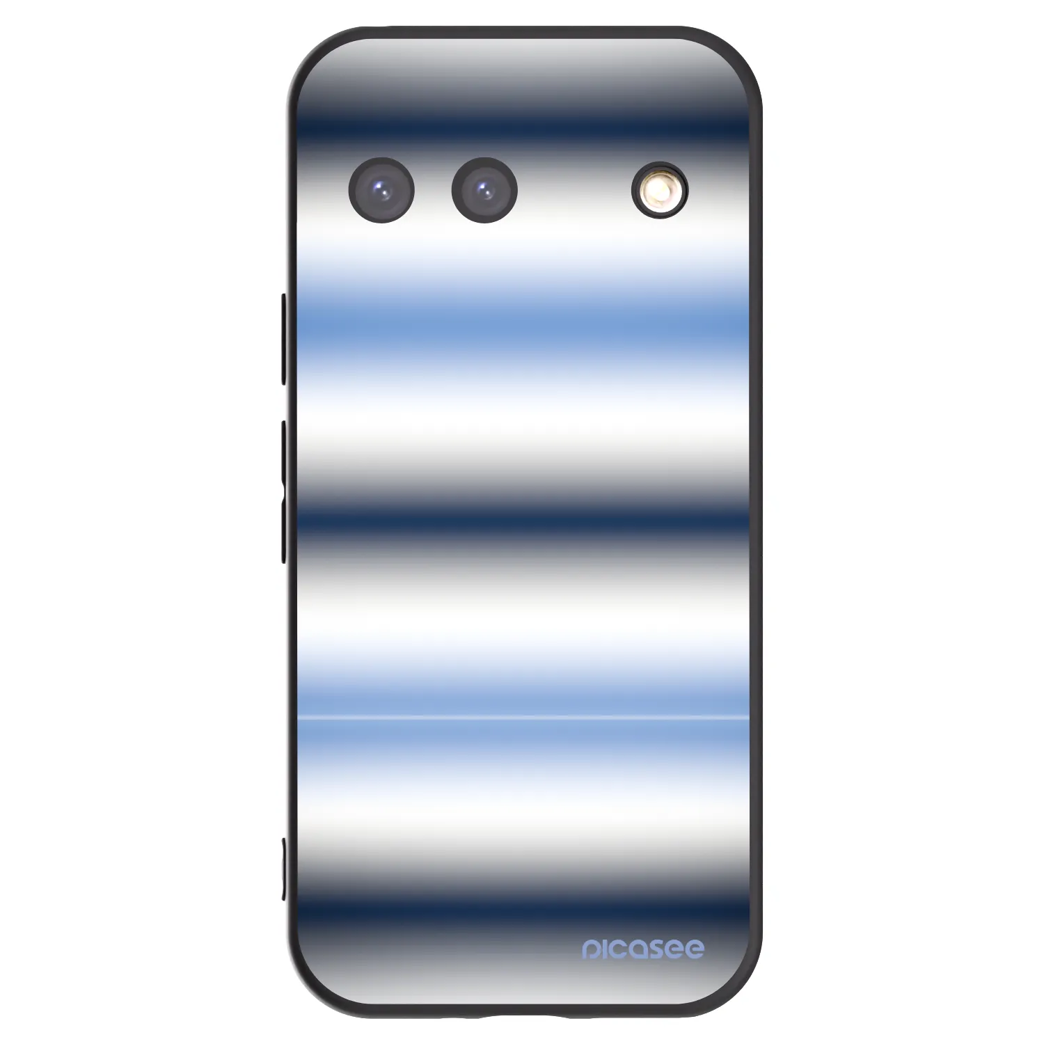 Picasee husă neagră din silicon pentru Google Pixel 9 - Static Lines