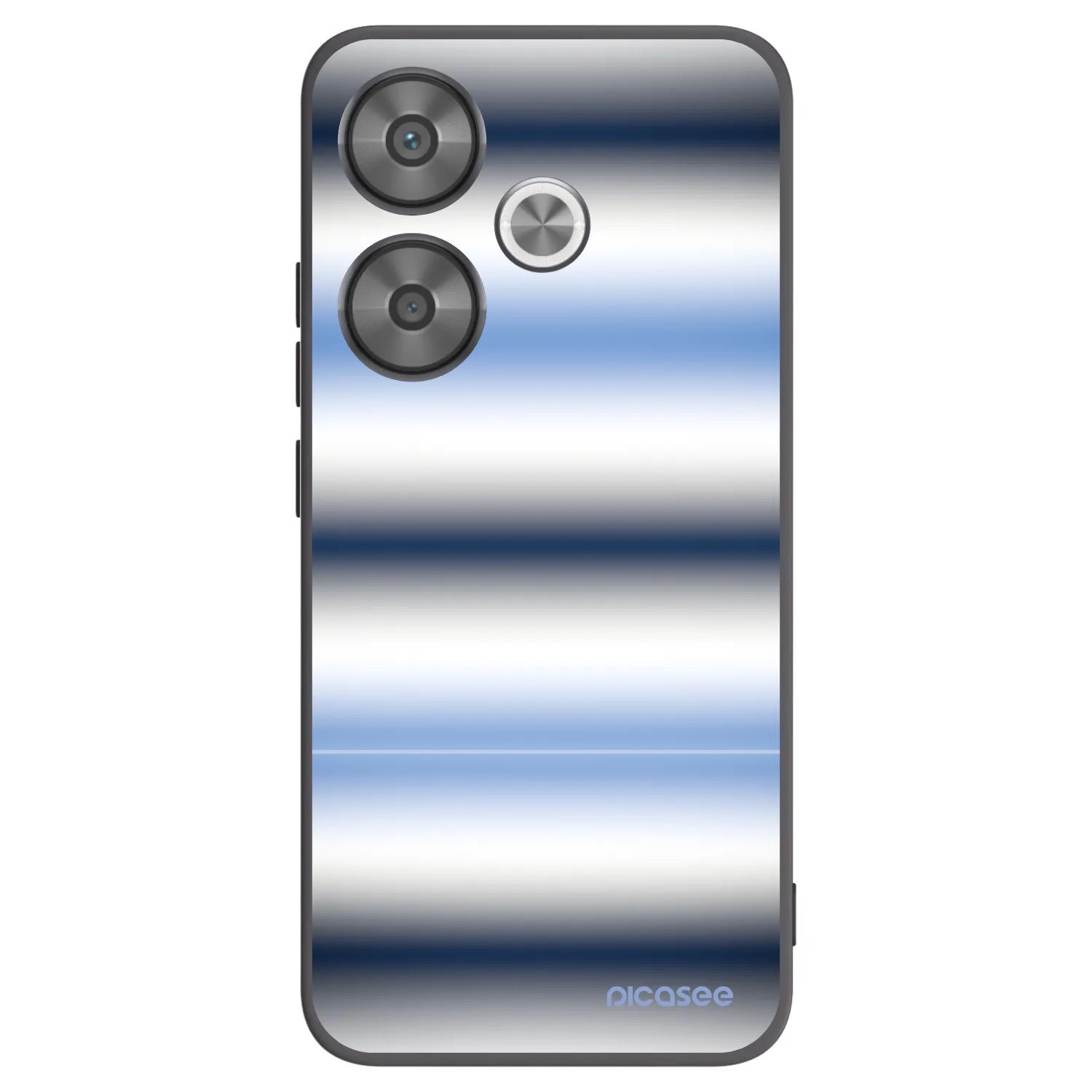 Picasee husă neagră din silicon pentru Xiaomi Poco F6 - Static Lines