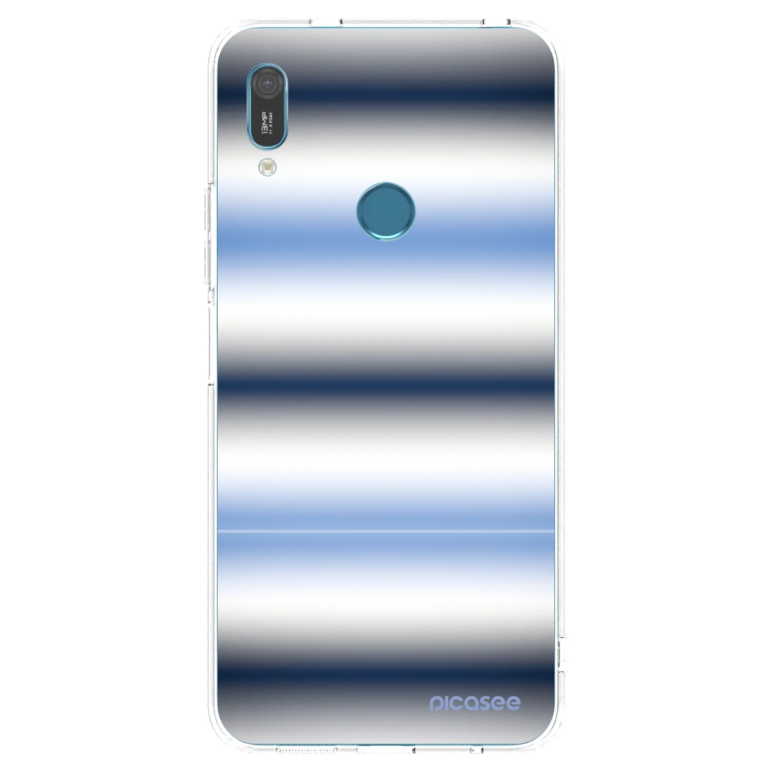 Picasee husă transparentă din silicon pentru Huawei Y6 2019 - Static Lines