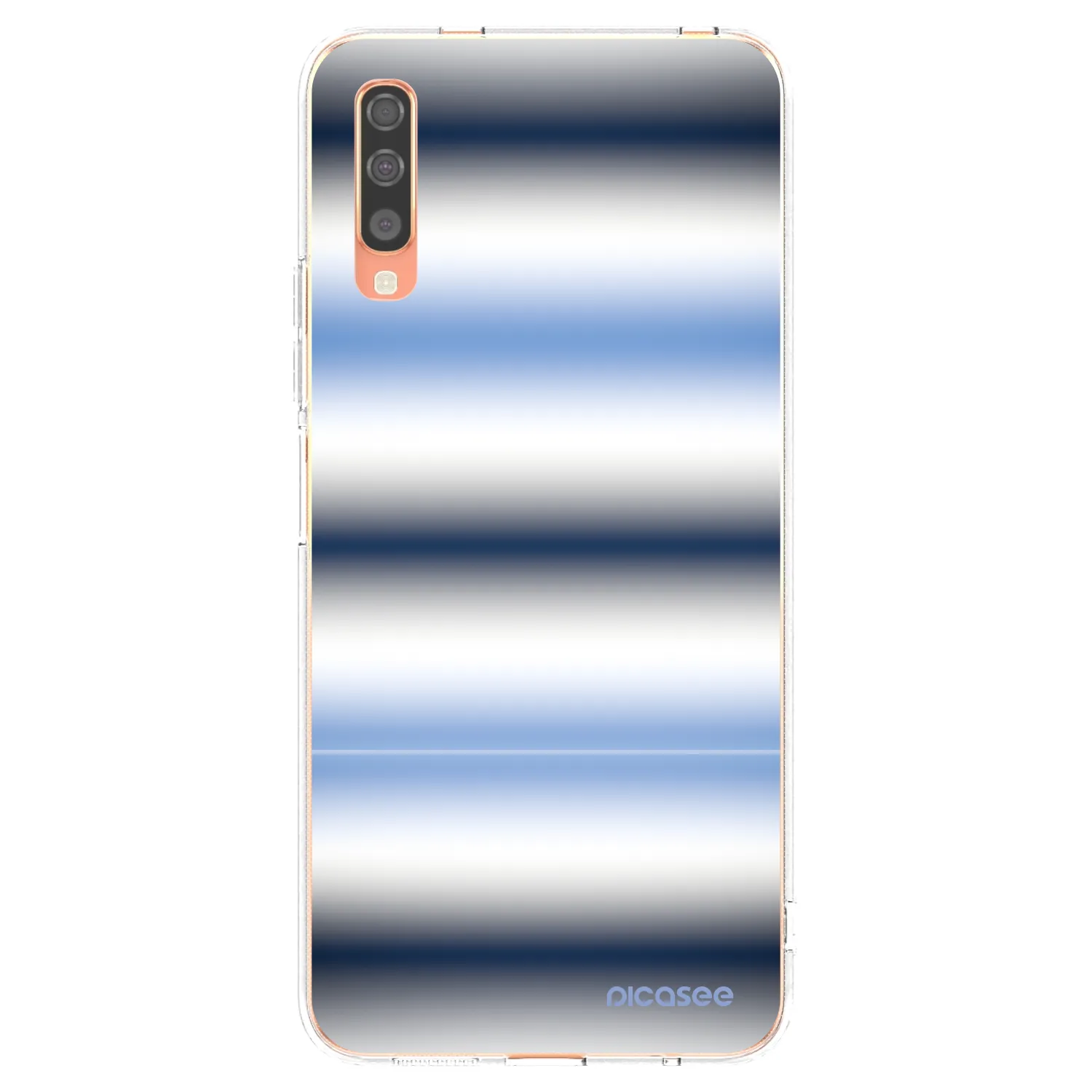 Picasee husă transparentă din silicon pentru Samsung Galaxy A70 A705F - Static Lines