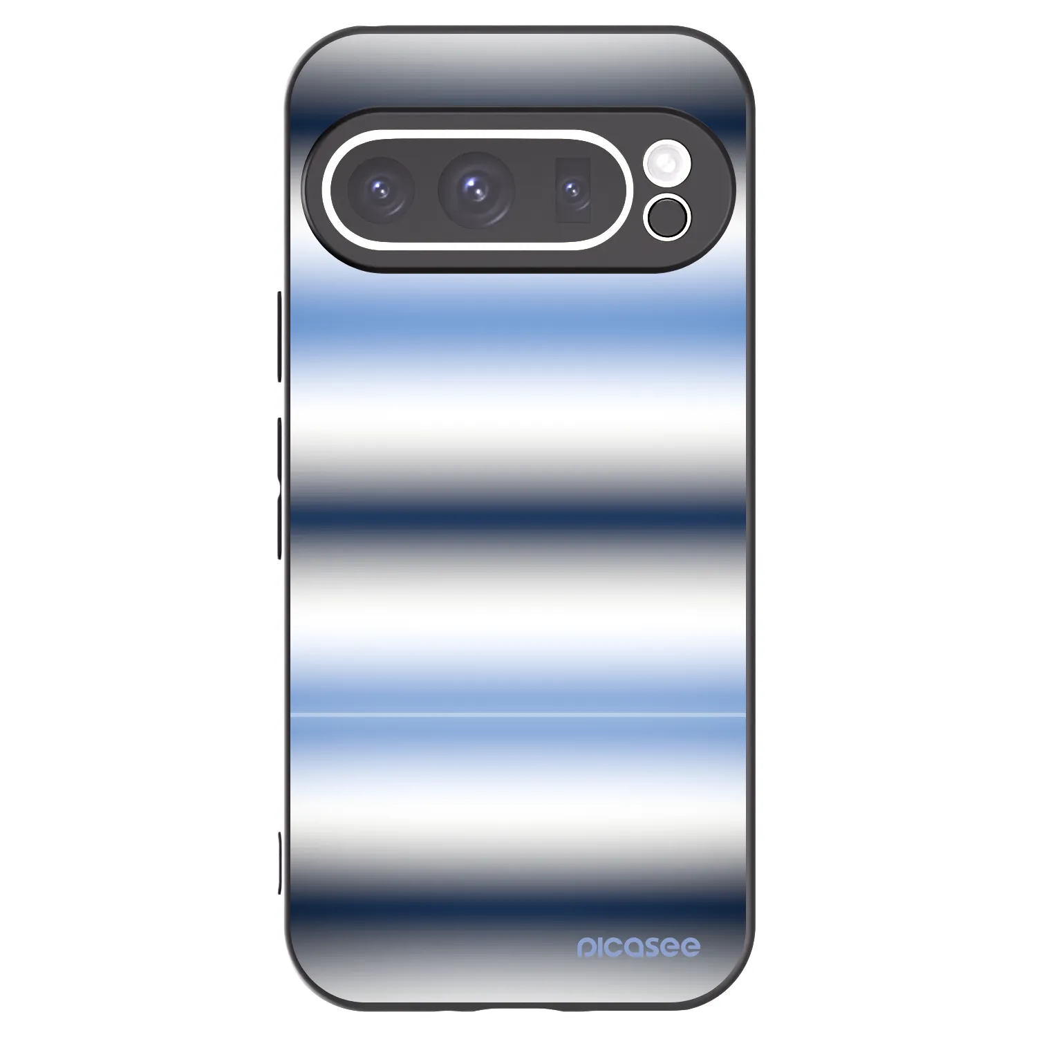 Picasee husă neagră din silicon pentru Google Pixel 9 Pro XL - Static Lines