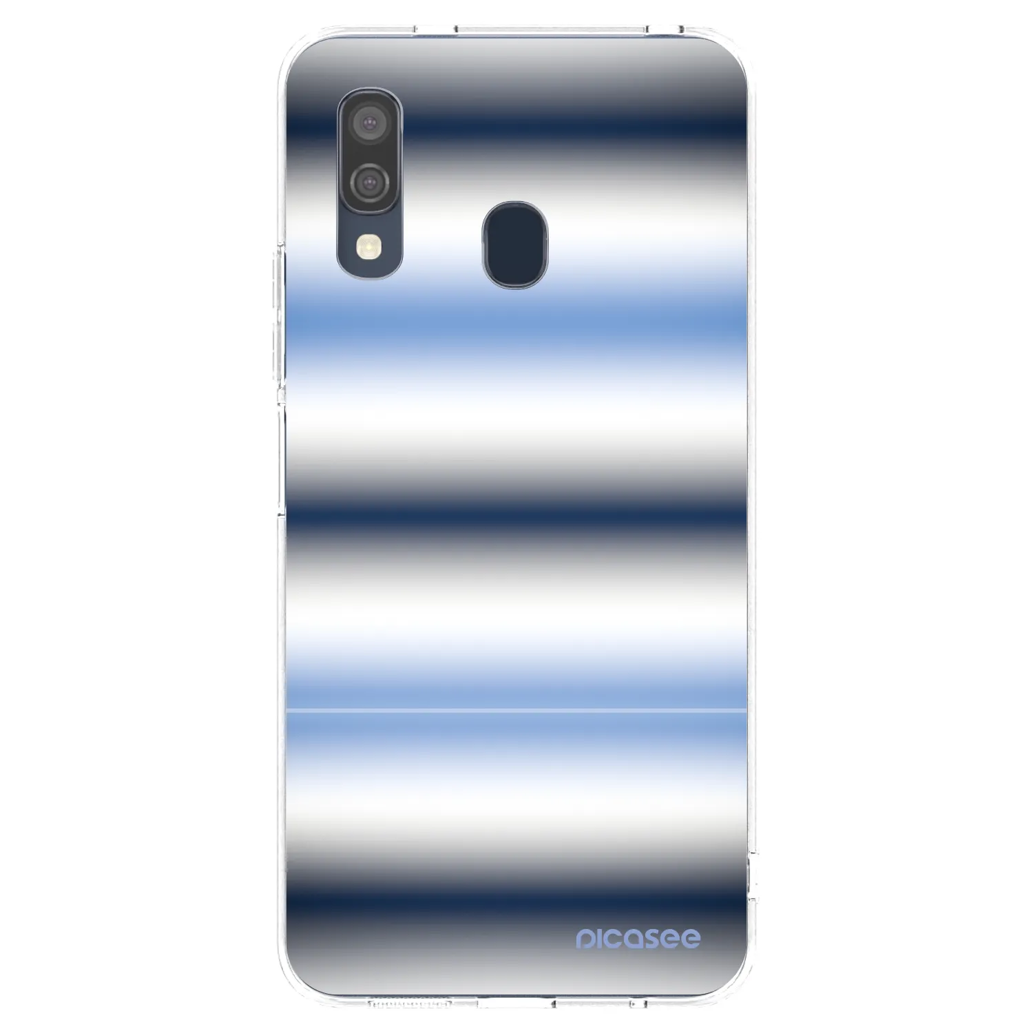 Picasee husă transparentă din silicon pentru Samsung Galaxy A40 A405F - Static Lines