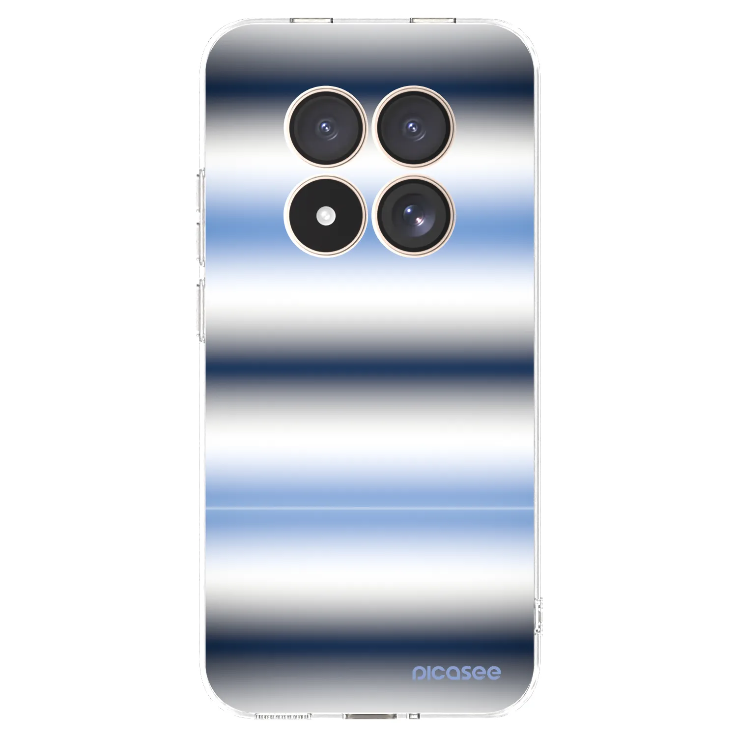 Picasee husă transparentă din silicon pentru Xiaomi Redmi Note 15 Pro 4G - Static Lines