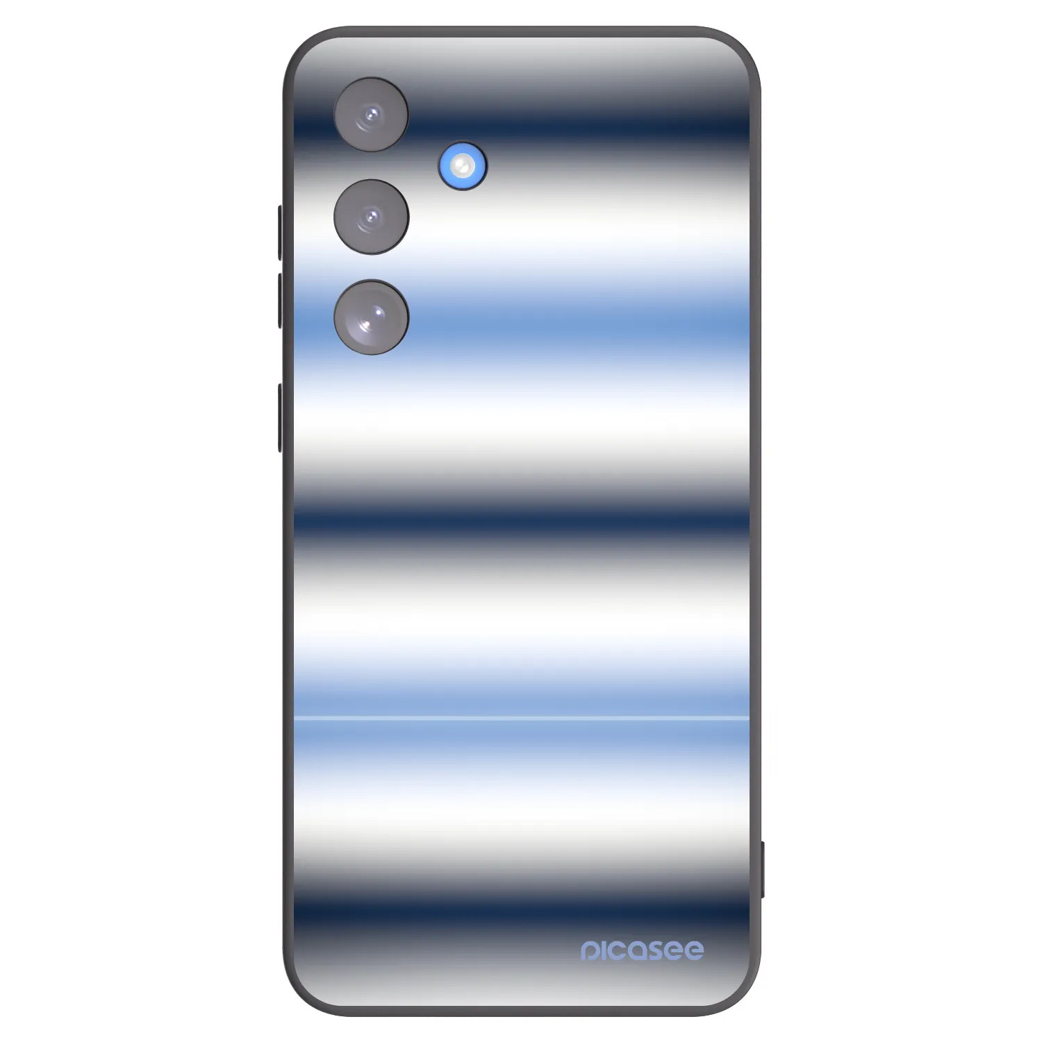 Picasee husă neagră din silicon pentru Samsung Galaxy S25 FE 5G - Static Lines