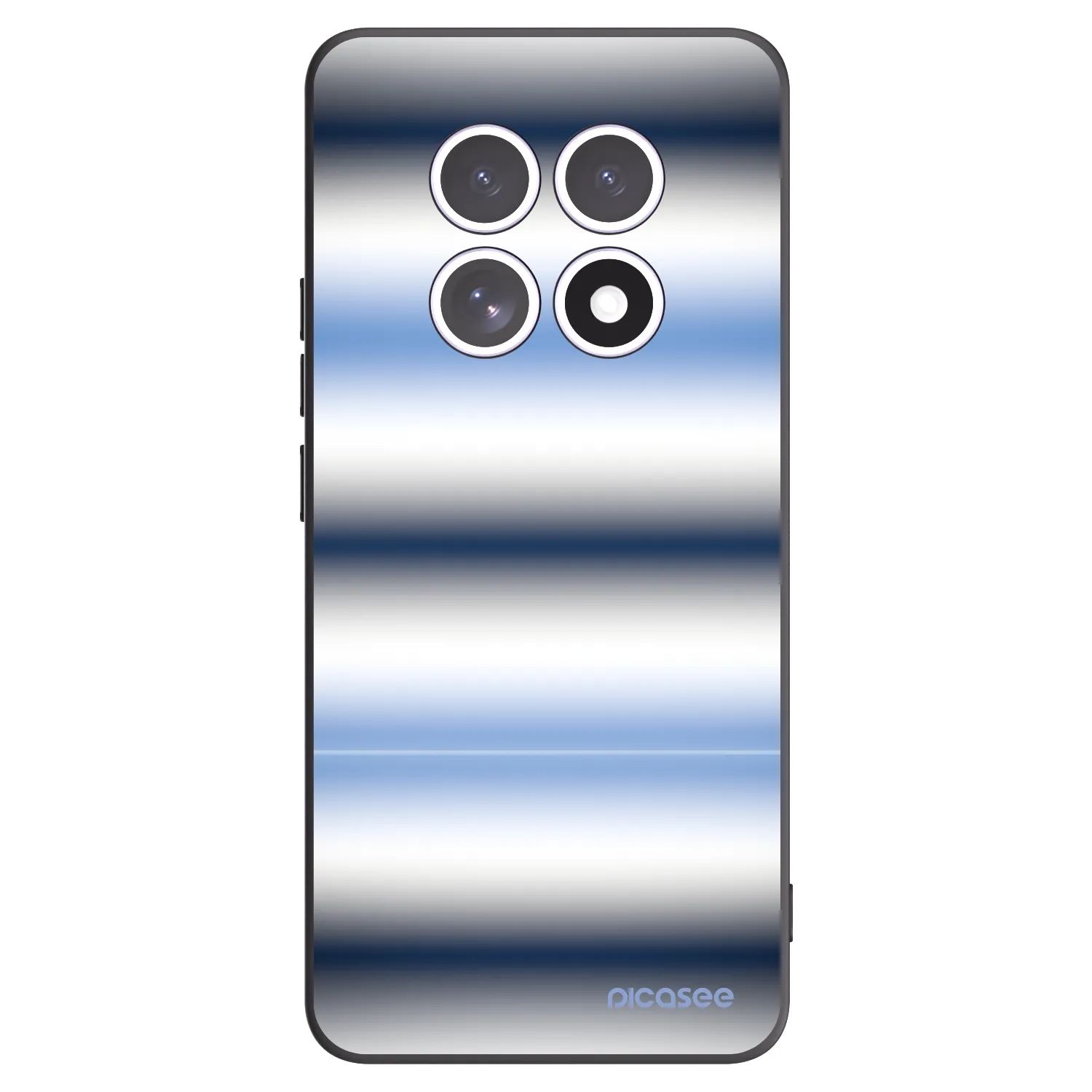 Picasee husă neagră din silicon pentru Xiaomi Redmi Note 15 - Static Lines