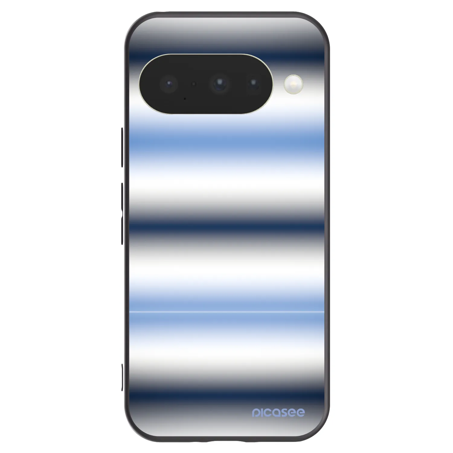 Picasee husă neagră din silicon pentru Google Pixel 10 - Static Lines
