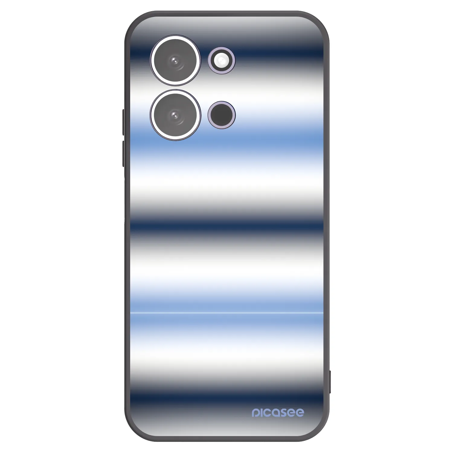 Picasee husă neagră din silicon pentru Xiaomi Redmi 15C 5G - Static Lines