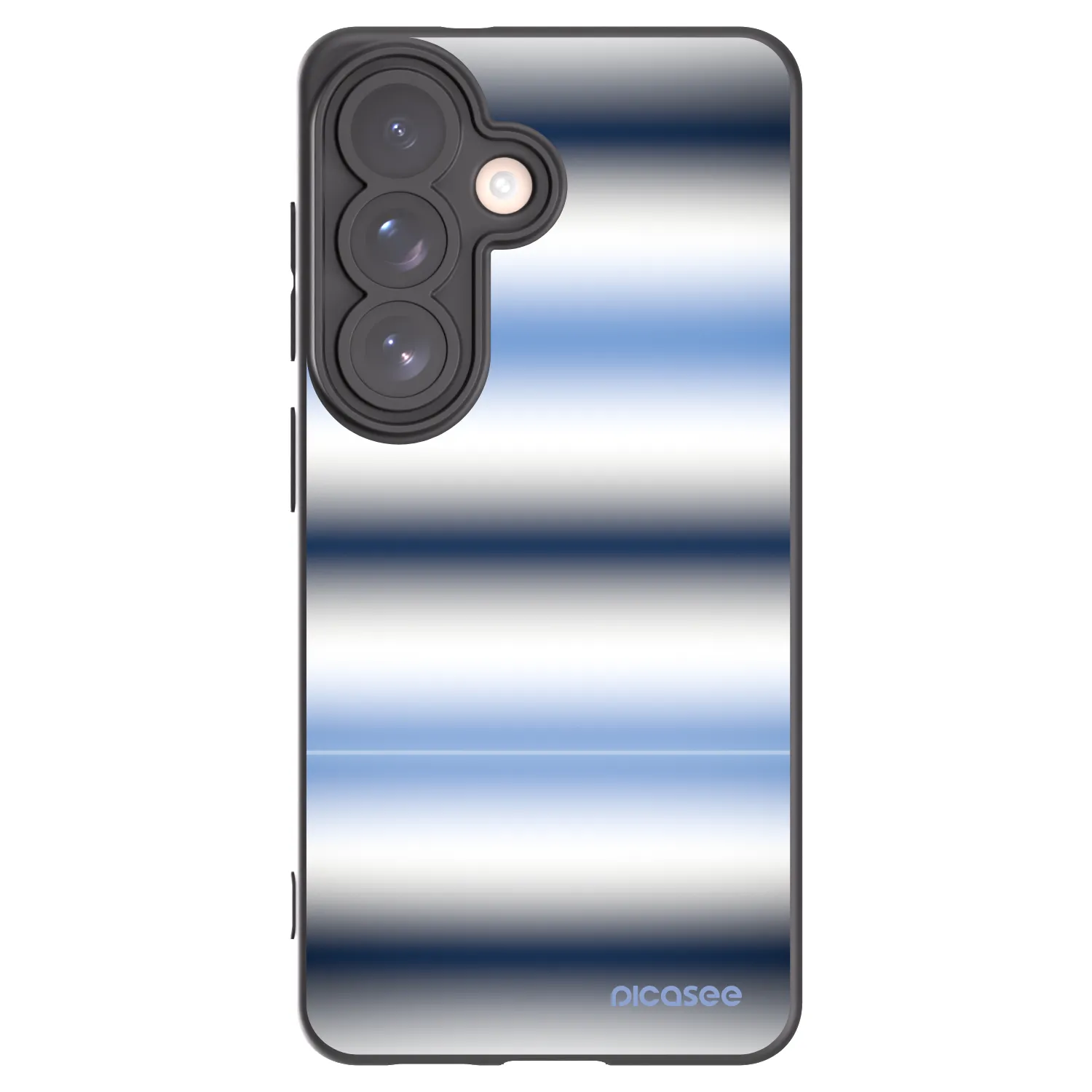 Picasee husă neagră din silicon pentru Samsung Galaxy S26 - Static Lines