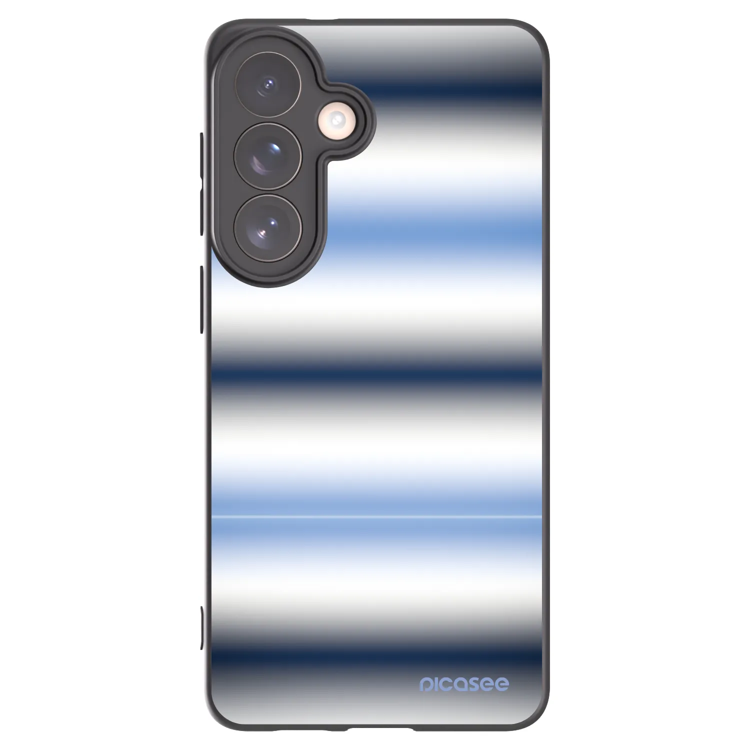 Picasee husă neagră din silicon pentru Samsung Galaxy S26+ - Static Lines