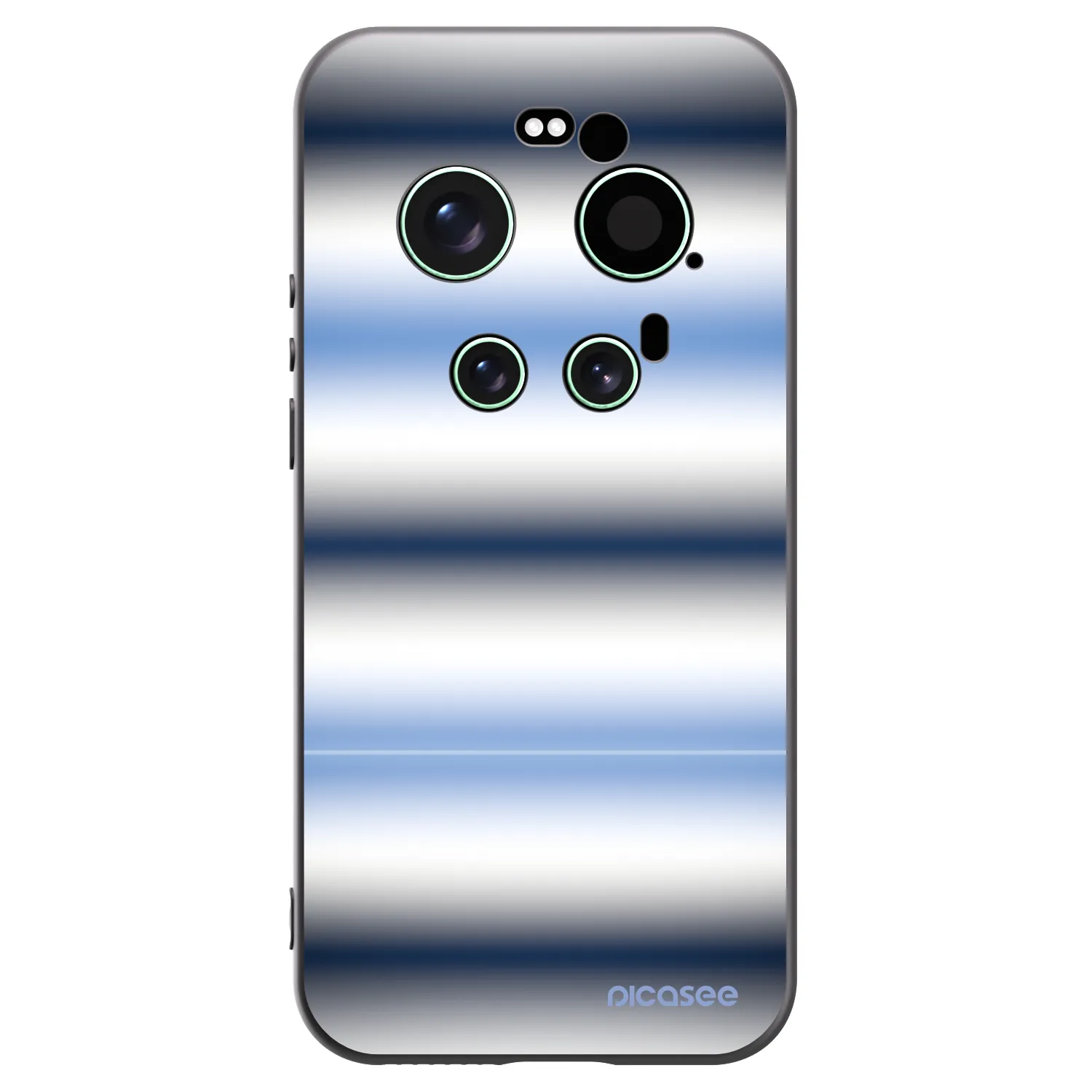 Picasee husă neagră din silicon pentru Xiaomi 17 Ultra - Static Lines