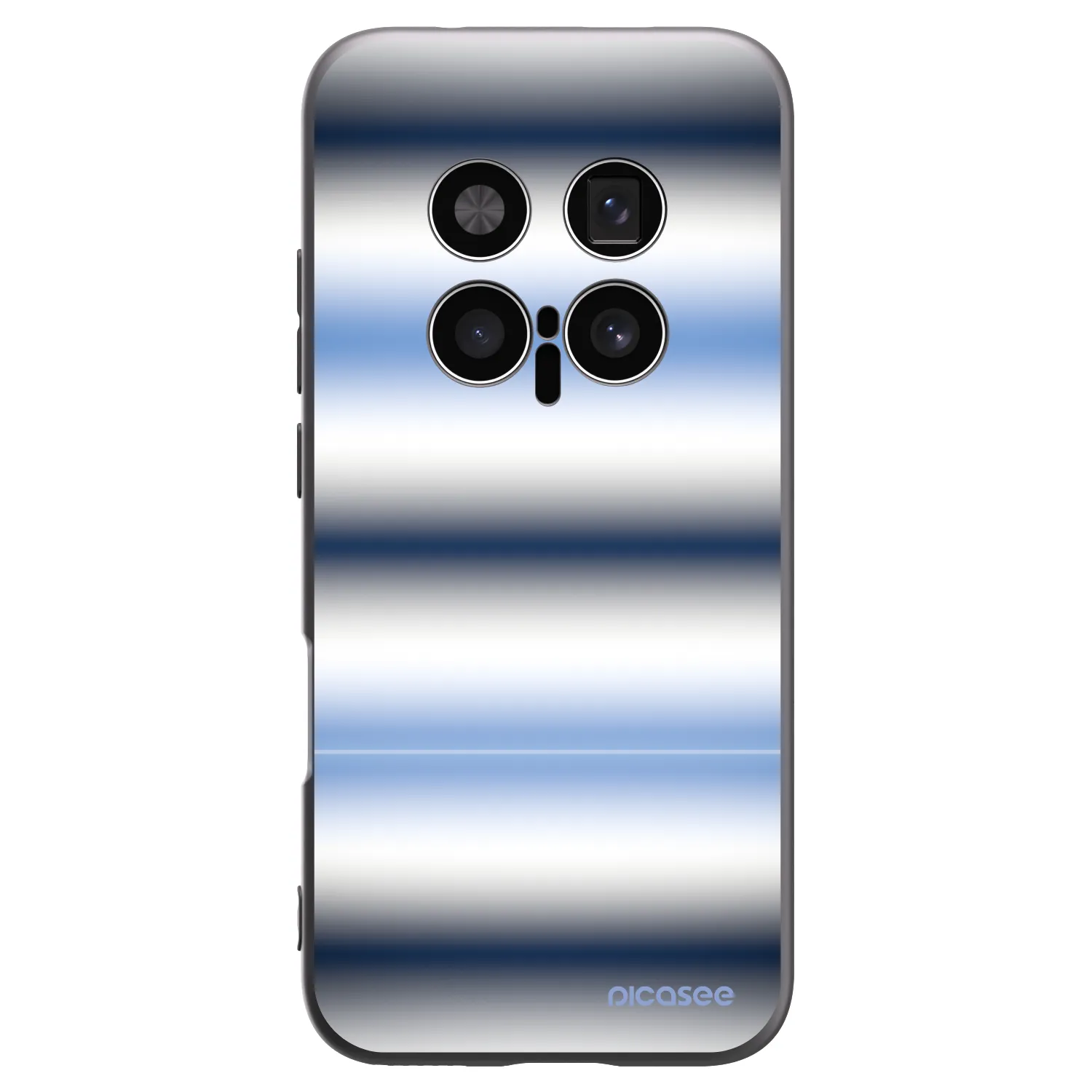 Picasee husă neagră din silicon pentru Honor Magic8 Pro 5G - Static Lines