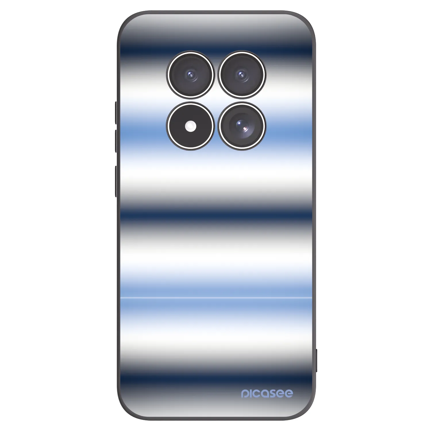 Picasee husă neagră din silicon pentru Xiaomi Redmi Note 15 Pro 5G - Static Lines