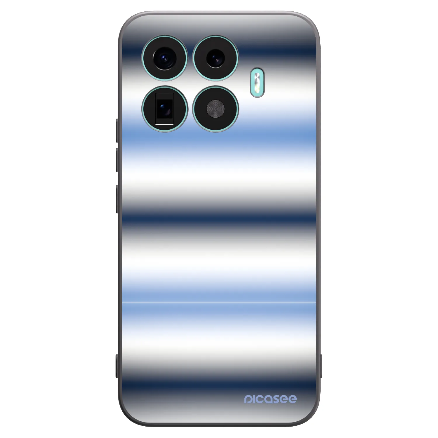 Picasee husă neagră din silicon pentru Xiaomi 17T Pro - Static Lines