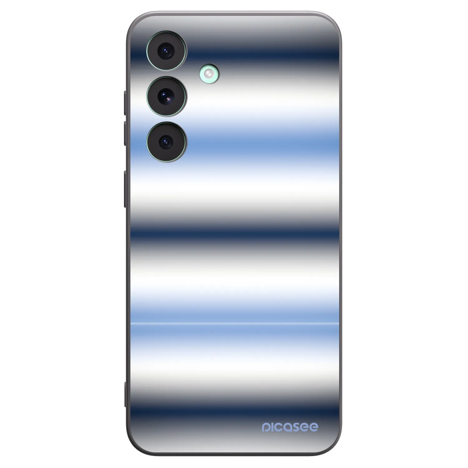 Picasee husă neagră din silicon pentru Samsung Galaxy S26 FE - Static Lines