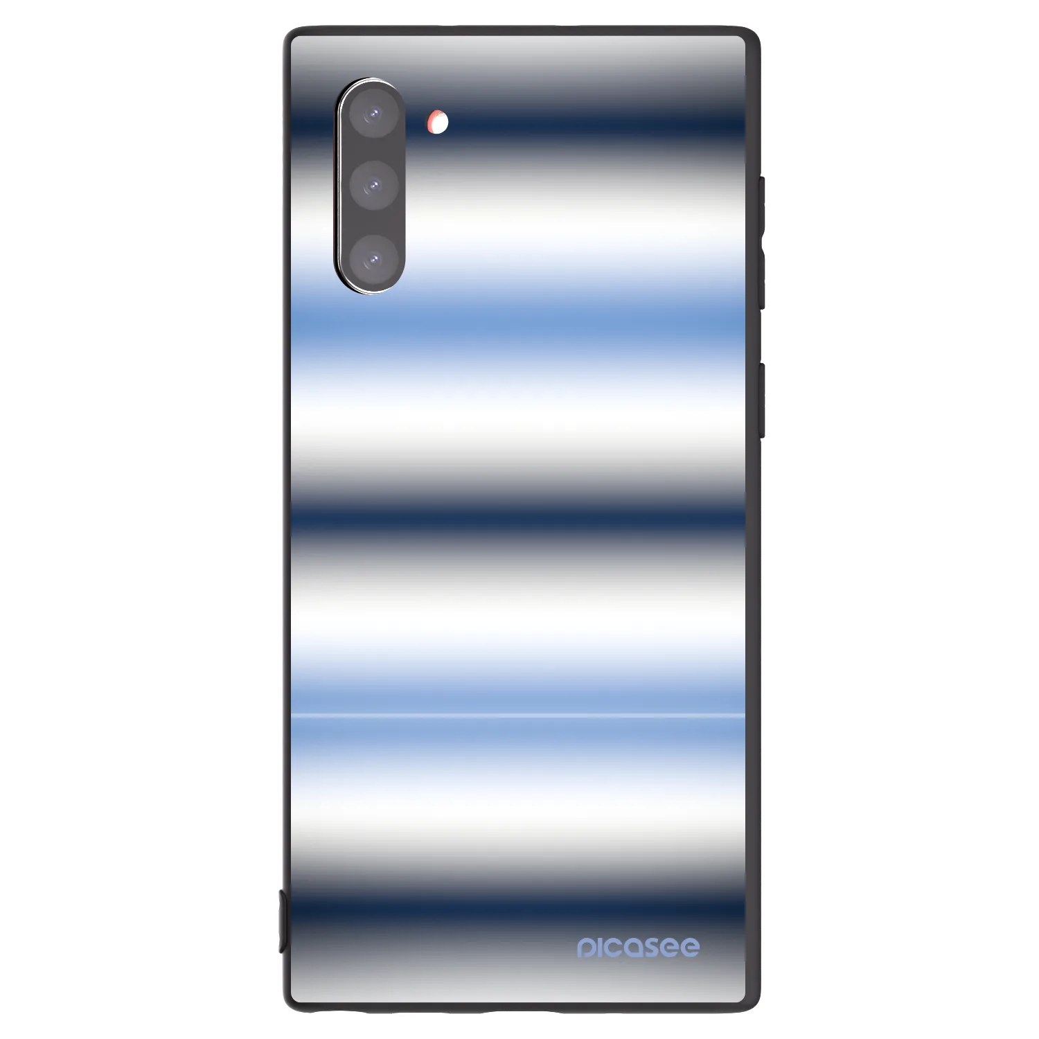 Picasee husă neagră din silicon pentru Samsung Galaxy Note 10 N970F - Static Lines