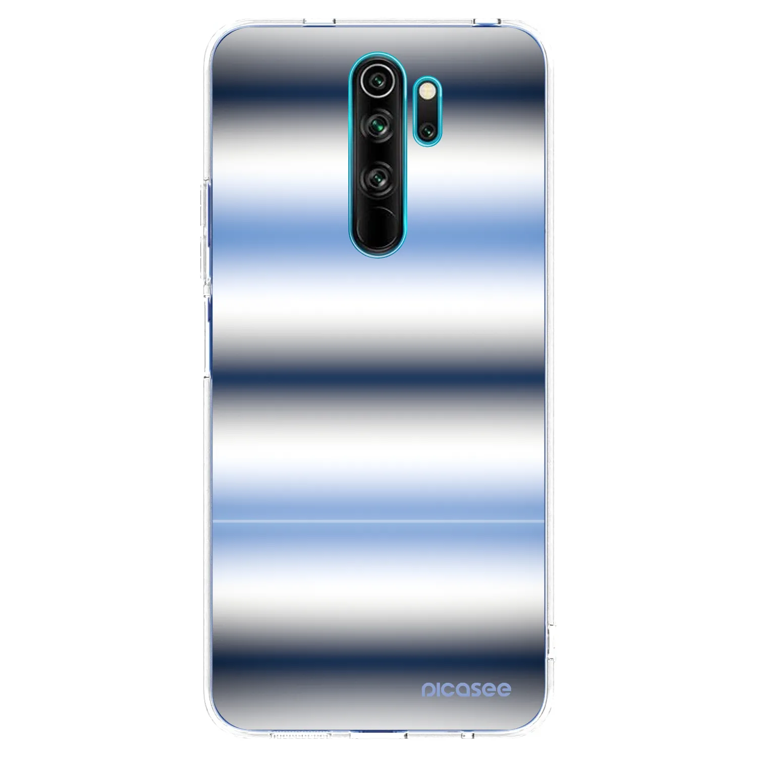Picasee husă transparentă din silicon pentru Xiaomi Redmi Note 8 Pro - Static Lines