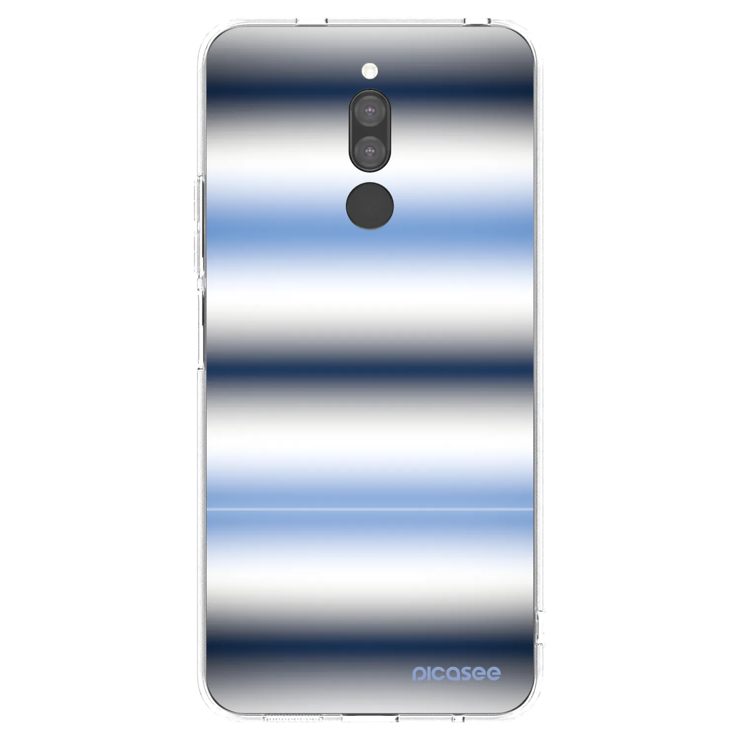 Picasee husă transparentă din silicon pentru Xiaomi Redmi 8 - Static Lines