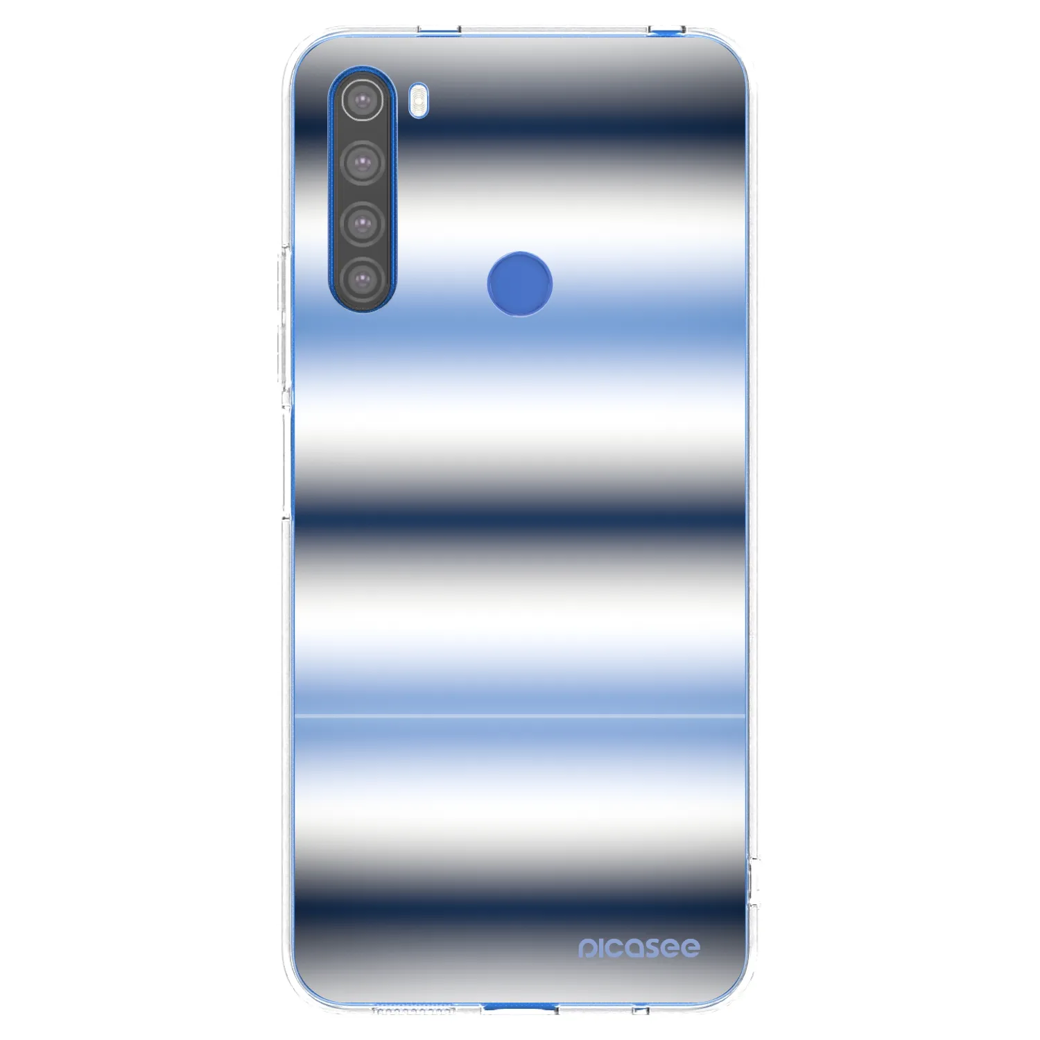 Picasee husă transparentă din silicon pentru Xiaomi Redmi Note 8T - Static Lines