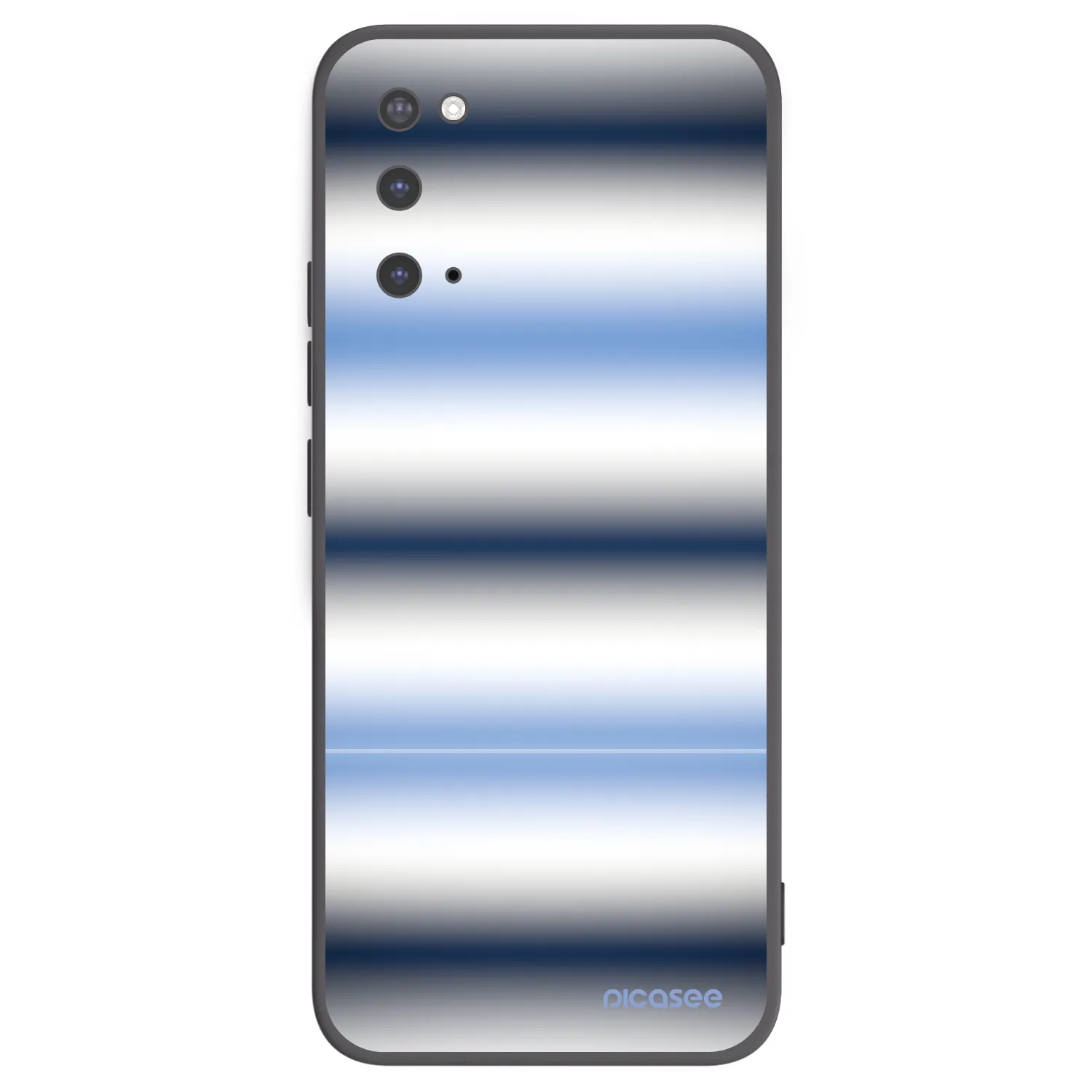 Picasee husă neagră din silicon pentru Samsung Galaxy S20 G980F - Static Lines