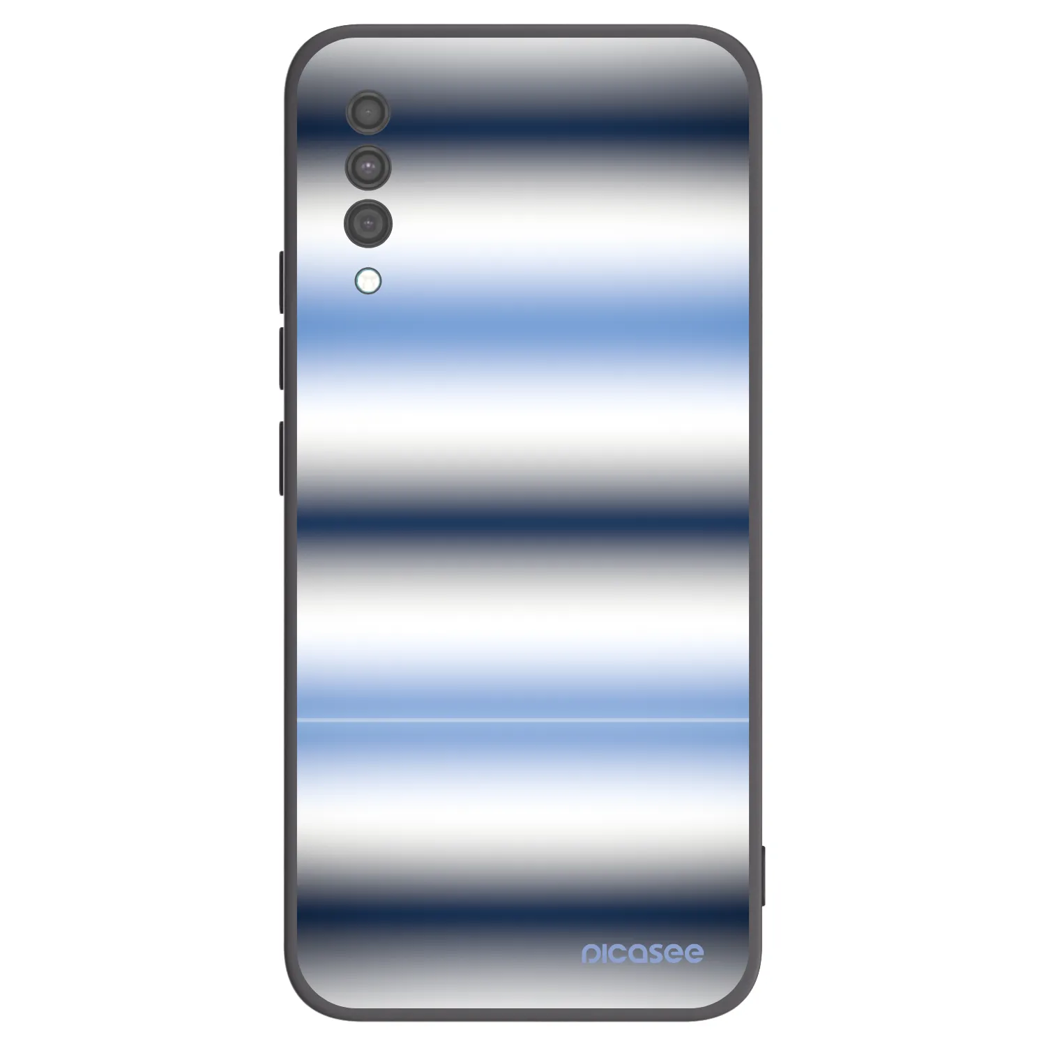 Picasee husă neagră din silicon pentru Samsung Galaxy A30s A307F - Static Lines
