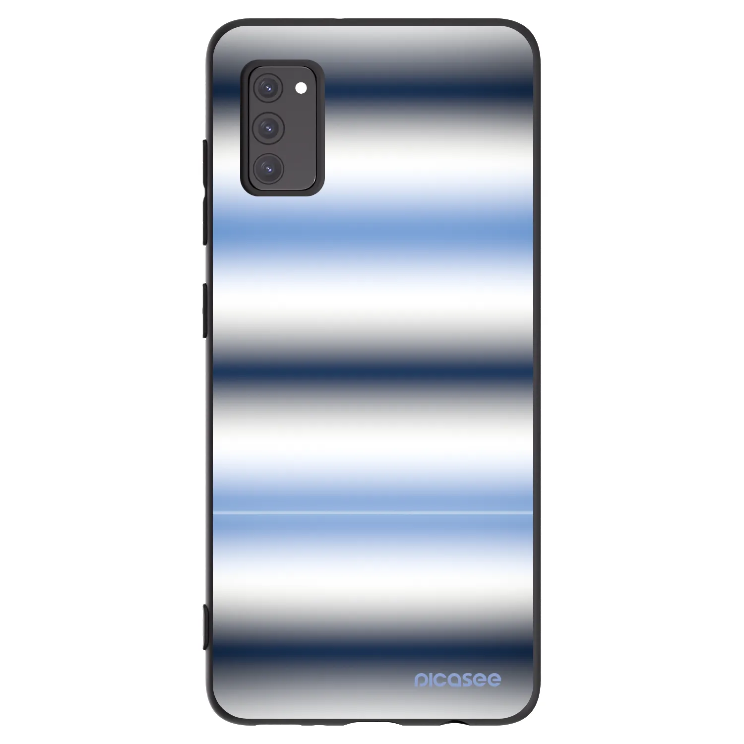 Picasee husă neagră din silicon pentru Samsung Galaxy A41 A415F - Static Lines