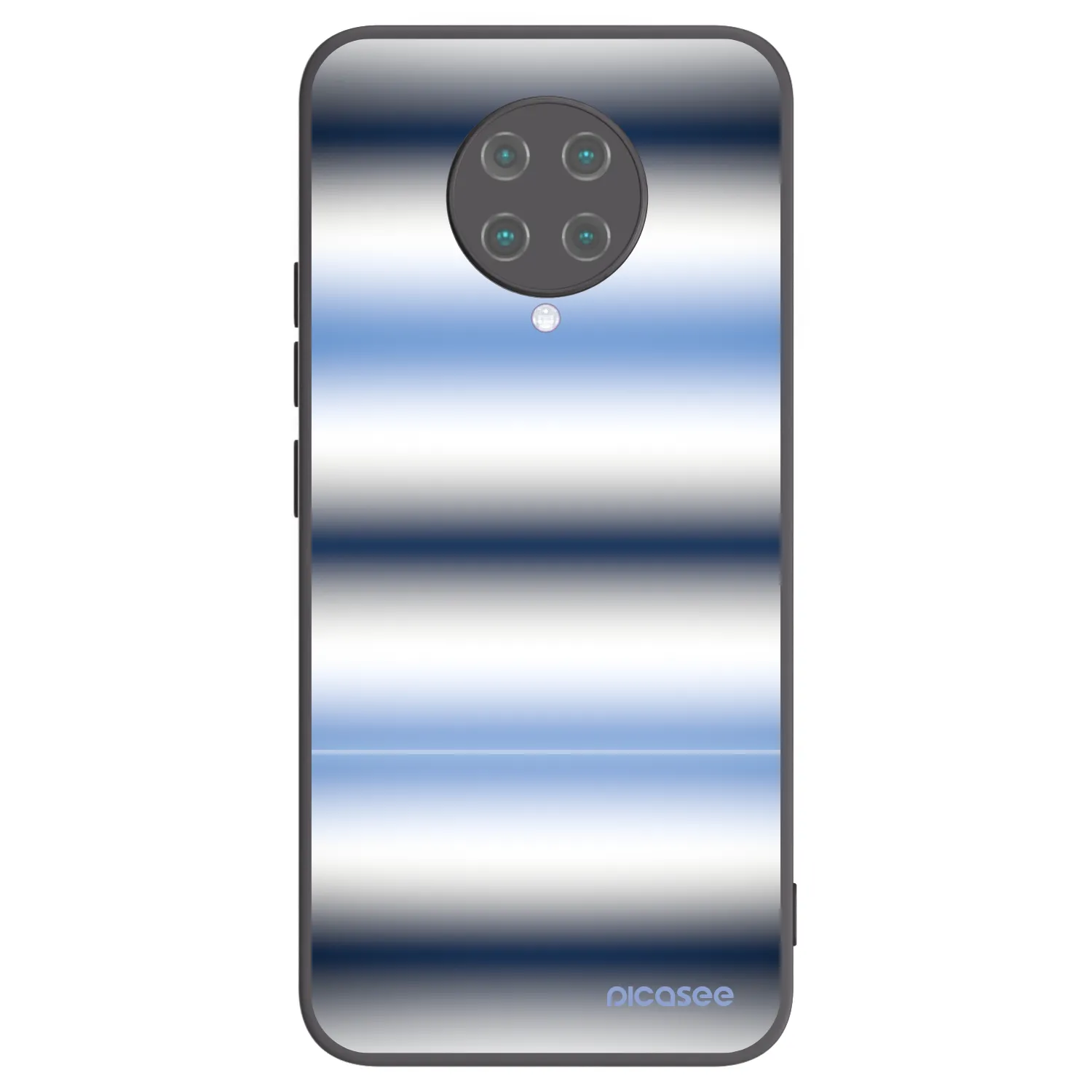 Picasee husă neagră din silicon pentru Xiaomi Poco F2 Pro - Static Lines