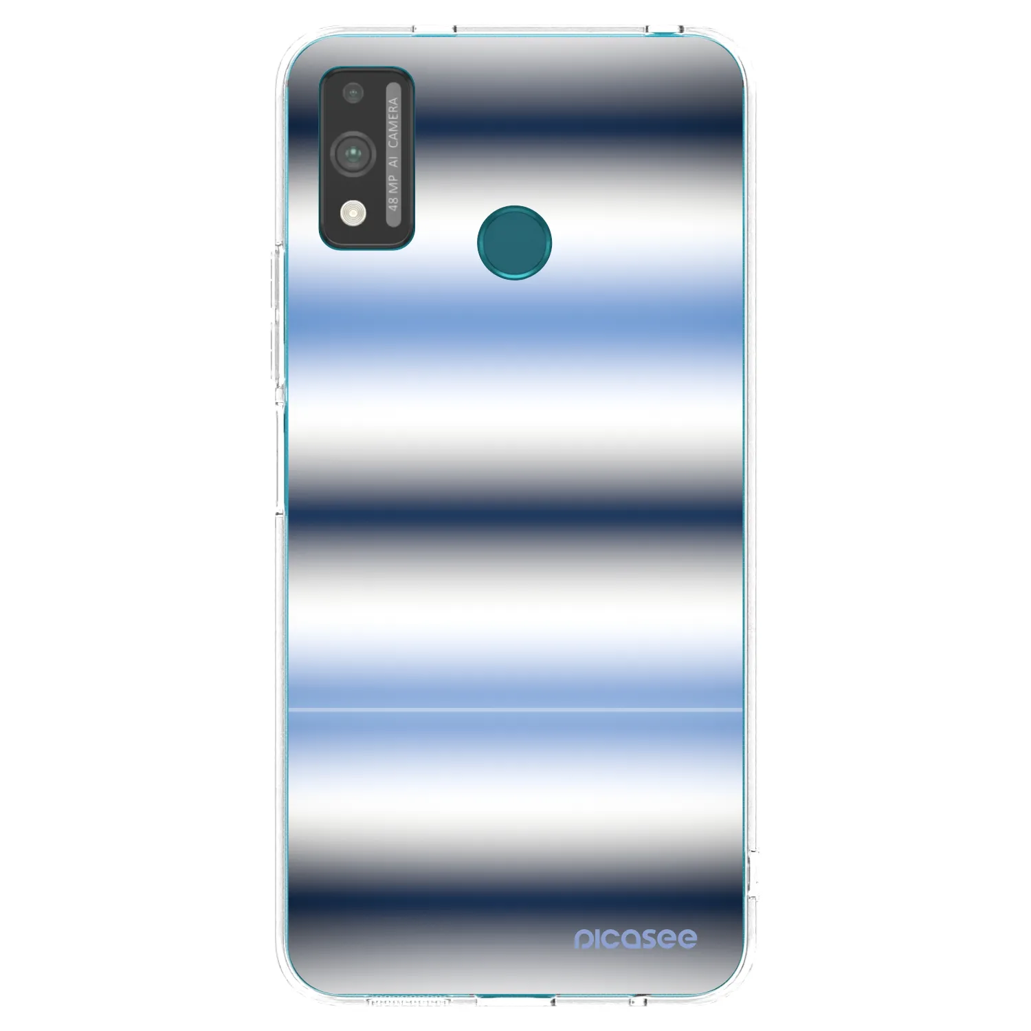 Picasee husă transparentă din silicon pentru Honor 9X Lite - Static Lines