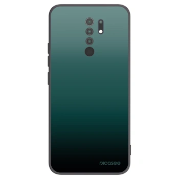 Picasee husă neagră din silicon pentru Xiaomi Redmi 9 - Verdant Fade
