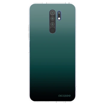 Picasee husă transparentă din silicon pentru Xiaomi Redmi 9 - Verdant Fade