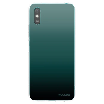 Picasee husă transparentă din silicon pentru Xiaomi Redmi 9A - Verdant Fade