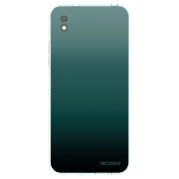 Picasee husă neagră din silicon pentru Xiaomi Redmi 9A - Verdant Fade