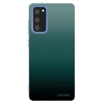 Picasee husă transparentă din silicon pentru Samsung Galaxy S20 FE - Verdant Fade