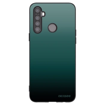 Picasee husă neagră din silicon pentru Realme 5 - Verdant Fade