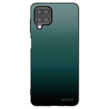 Picasee husă neagră din silicon pentru Samsung Galaxy A12 A125F - Verdant Fade