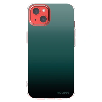 Picasee husă transparentă din silicon pentru Apple iPhone 13 - Verdant Fade