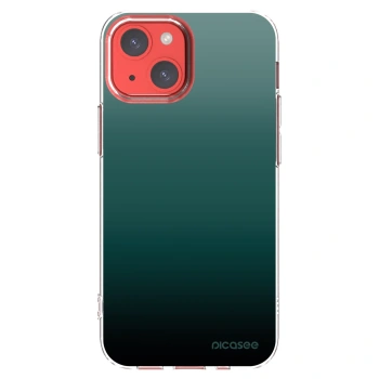 Picasee husă transparentă din silicon pentru Apple iPhone 13 mini - Verdant Fade