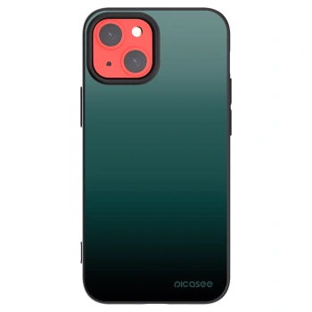Picasee husă neagră din silicon pentru Apple iPhone 13 mini - Verdant Fade