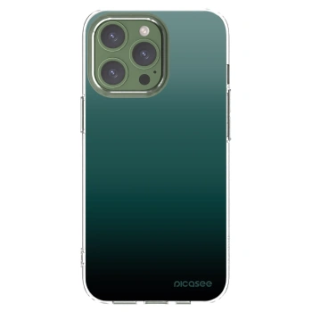 Picasee husă transparentă din silicon pentru Apple iPhone 13 Pro - Verdant Fade