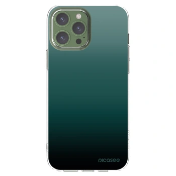 Picasee husă transparentă din silicon pentru Apple iPhone 13 Pro Max - Verdant Fade