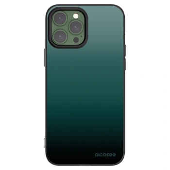 Picasee husă neagră din silicon pentru Apple iPhone 13 Pro Max - Verdant Fade