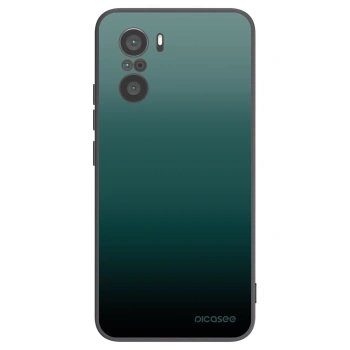 Picasee husă neagră din silicon pentru Xiaomi Poco F3 - Verdant Fade