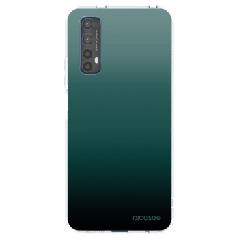 Picasee husă transparentă din silicon pentru Realme 7 - Verdant Fade
