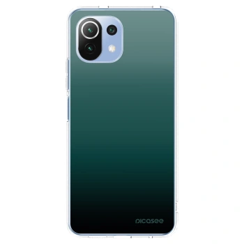 Picasee husă transparentă din silicon pentru Xiaomi 11 Lite 5G NE - Verdant Fade