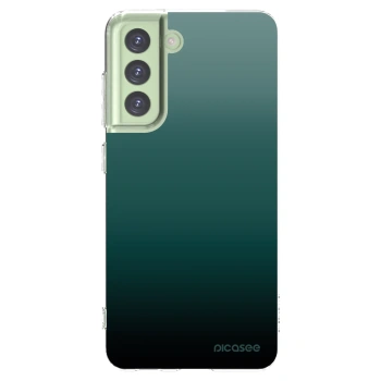 Picasee husă transparentă din silicon pentru Samsung Galaxy S21 FE 5G - Verdant Fade