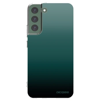 Picasee husă transparentă din silicon pentru Samsung Galaxy S22+ 5G - Verdant Fade